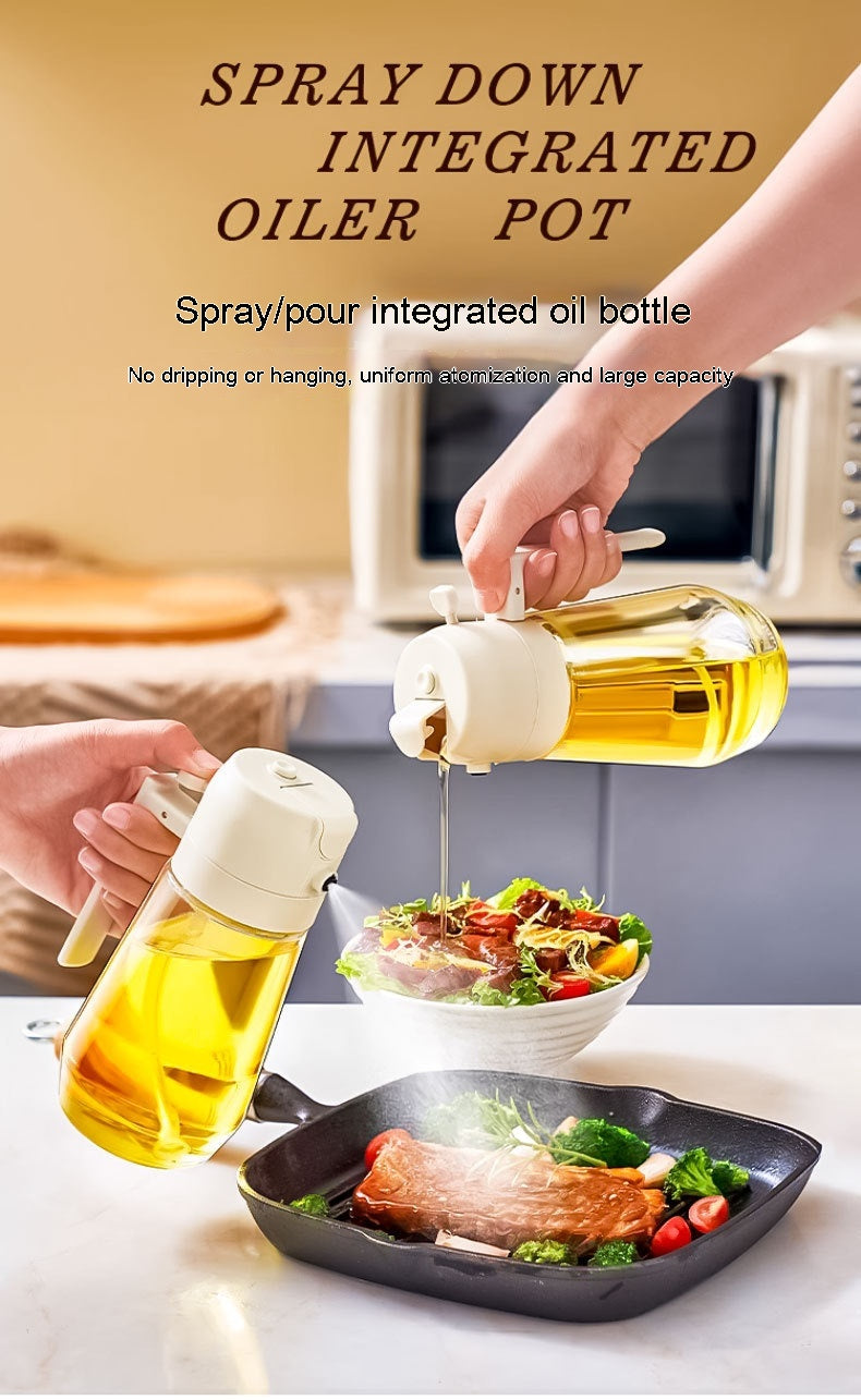 Smart Spray & Häll – glasflaska för olja & vinäger