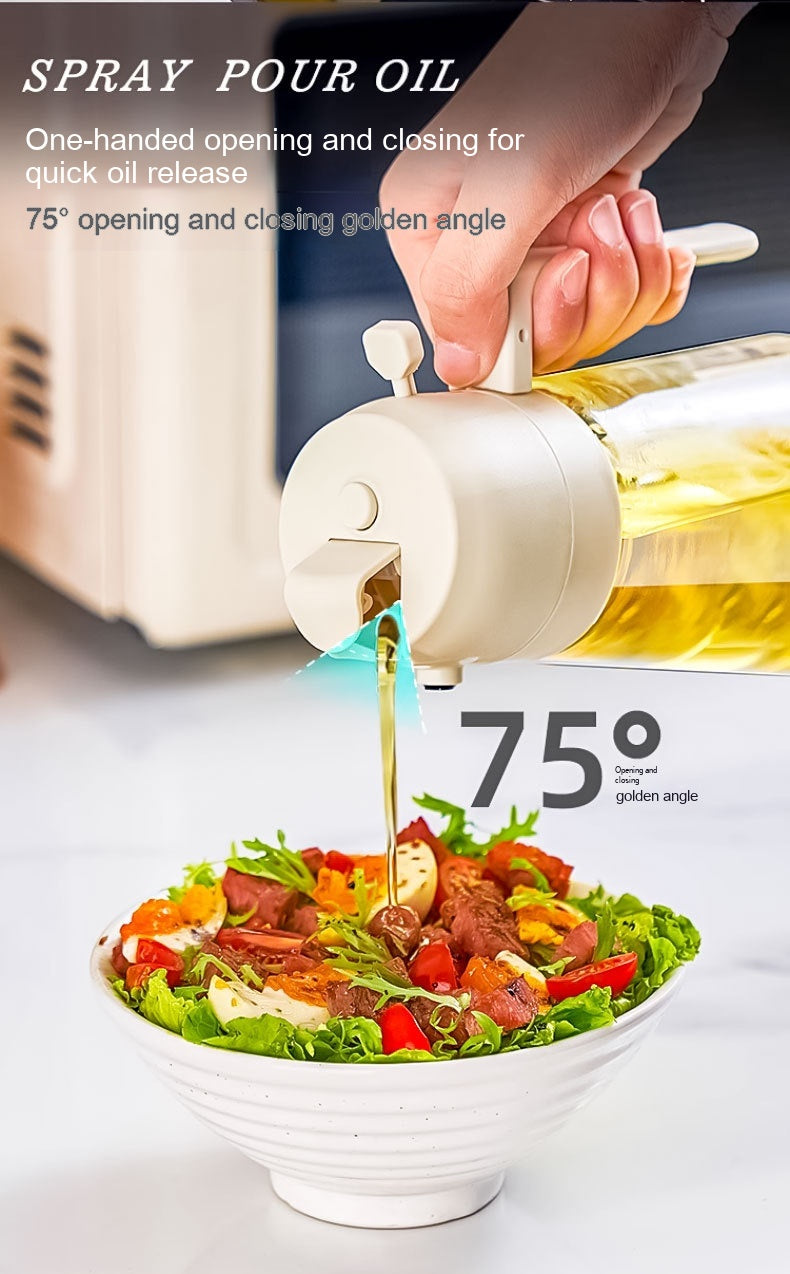 Smart Spray & Häll – glasflaska för olja & vinäger