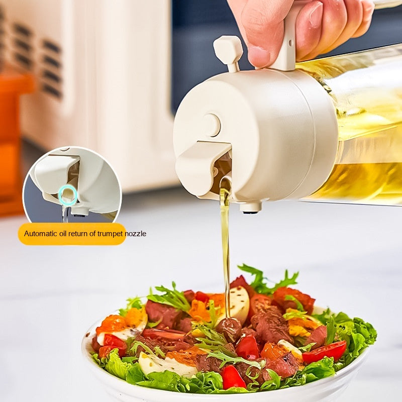 Smart Spray & Häll – glasflaska för olja & vinäger