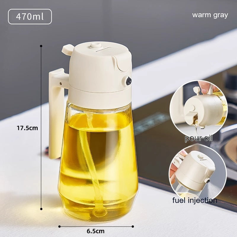 Smart Spray & Häll – glasflaska för olja & vinäger