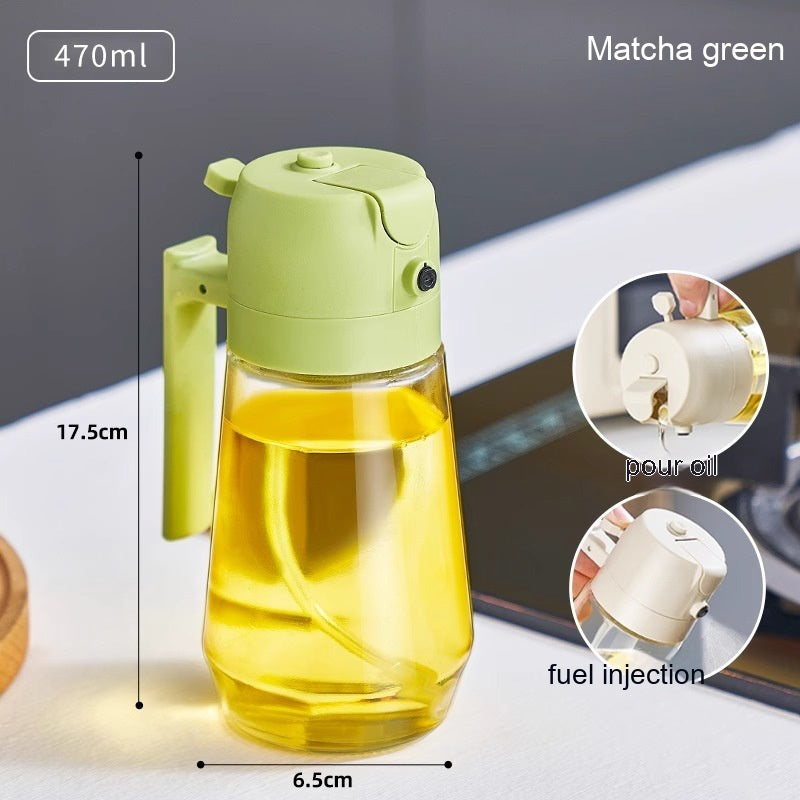 Smart Spray & Häll – glasflaska för olja & vinäger